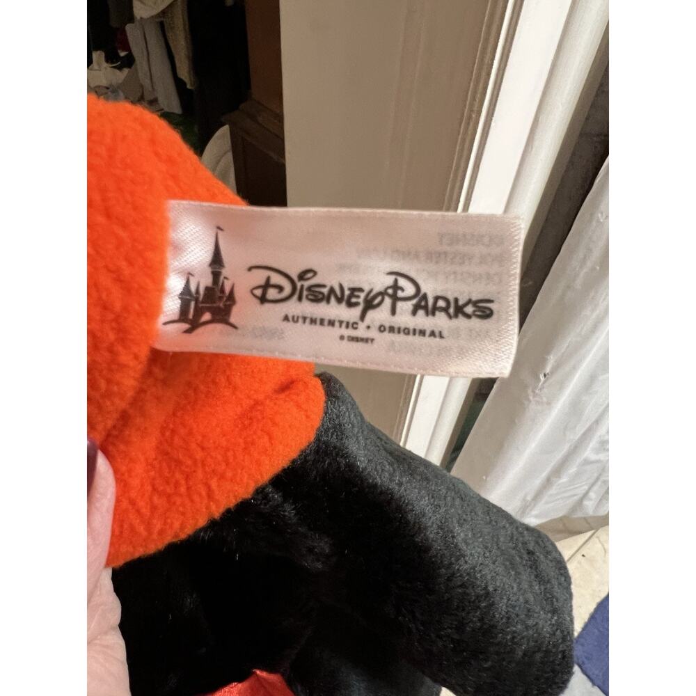 Disney Parks Minnie Mouse Polka dots Bow Plush Hat Ears w Scarf Mittens One Size - Picture 6 of 7